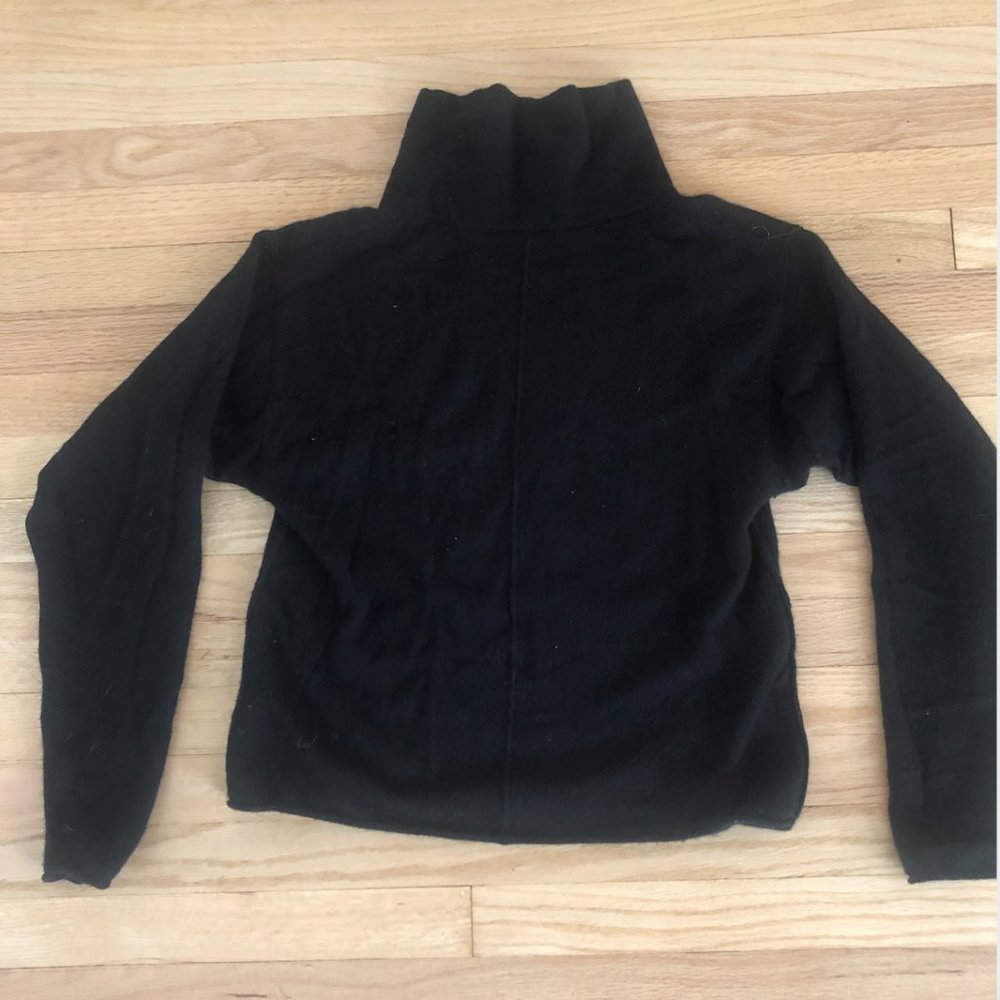 Free People Cashmere Relaxed Turtle Neck